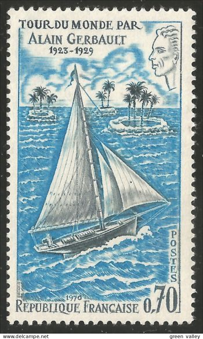 329 France Voilier Sailig Ship Segelschiff Veliero Barco De Vela No Gum (499) - Schiffe