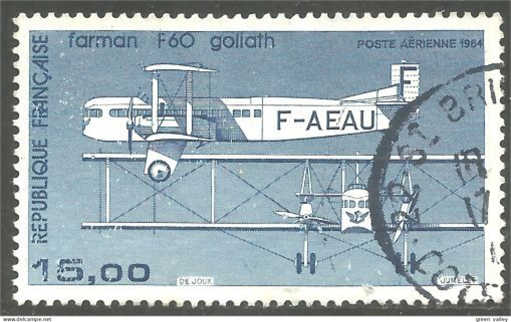 329 France Avion Airplane Flugzeug Farnam F60 Goliath (505) - Aerei