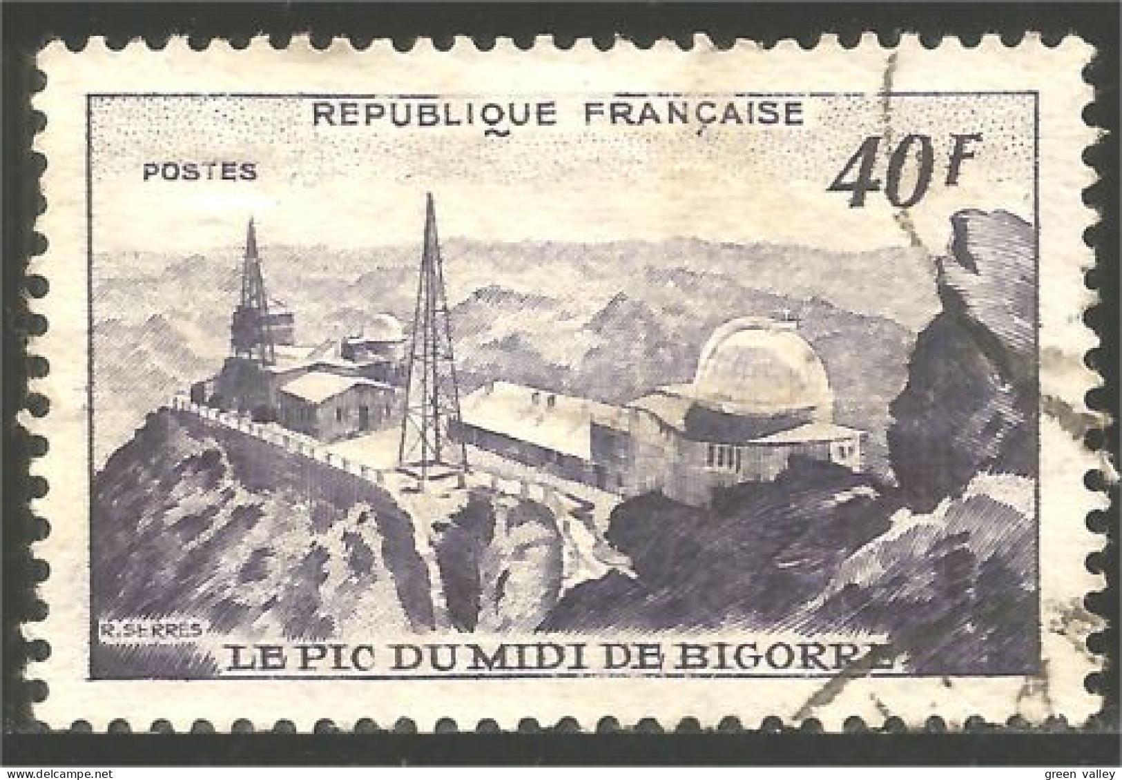 329 France Pic Du Midi Astronomie Observatoire (476a) - Astronomy