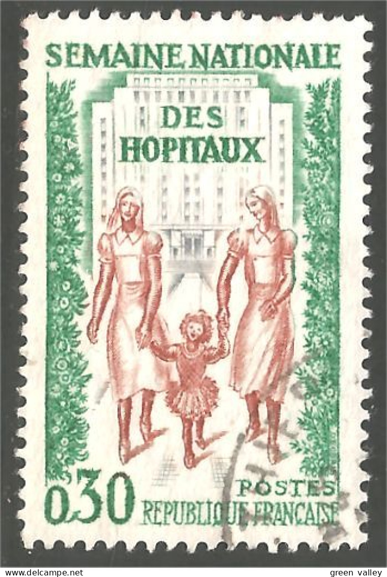 329 France Yv 1339 Hopital Hospital (434) - Medicina