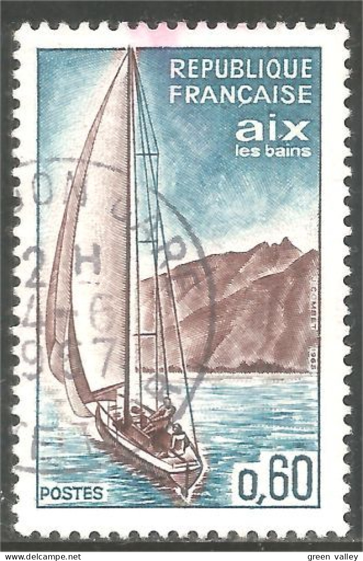 329 France Yv 1437 Aix Voilier Bateaux Boats Sailing Ships Schiffe Barco (436) - Ships