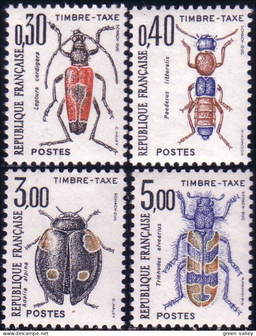 329 France Taxe 1983 Insectes Insects Insekts Coléoptères Beetles MNH ** Neuf SC (322) - 1960-.... Nuevos