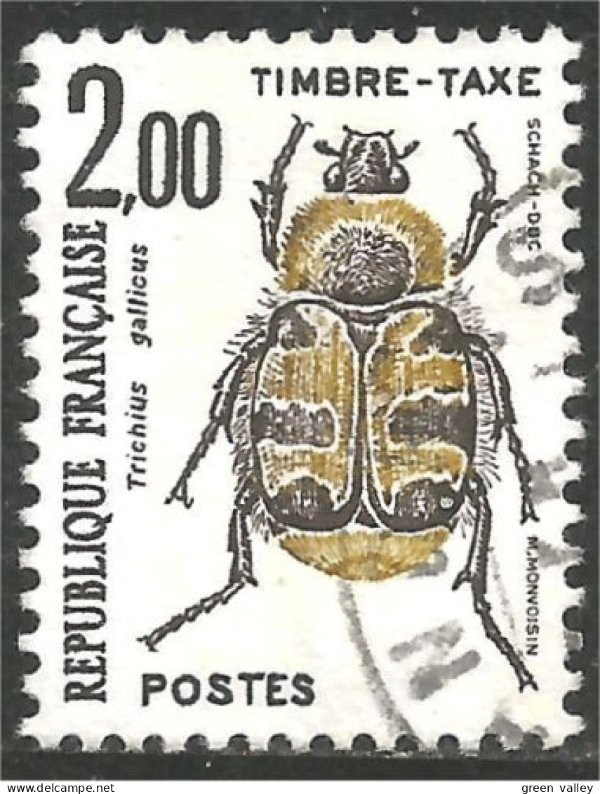 330 France Yv 107 Taxe 2f Insecte Insect Insekt (188b) - 1960-.... Usados