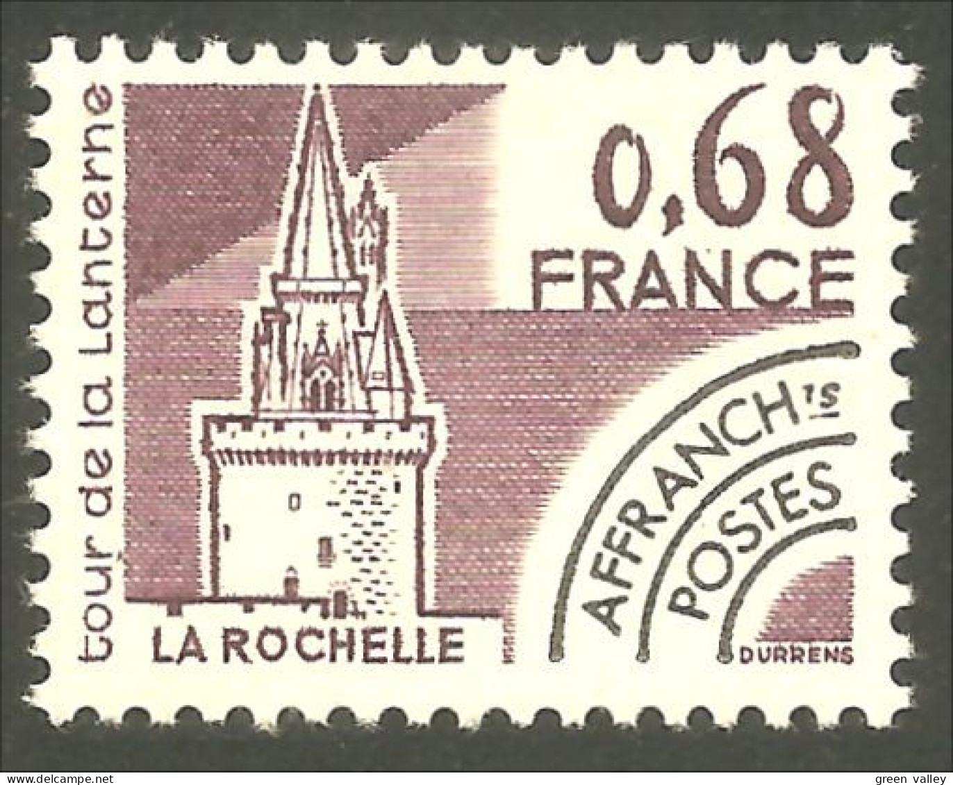 330 France Yv 162 Tour Lanterne Tower La Rochelle Préoblitéré Precancel MNH ** Neuf SC (114) - Monumentos