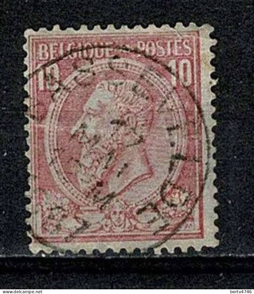 Belg. 46 Bassevelde COBA + € 8,00 (2 Scans) - 1884-1891 Léopold II