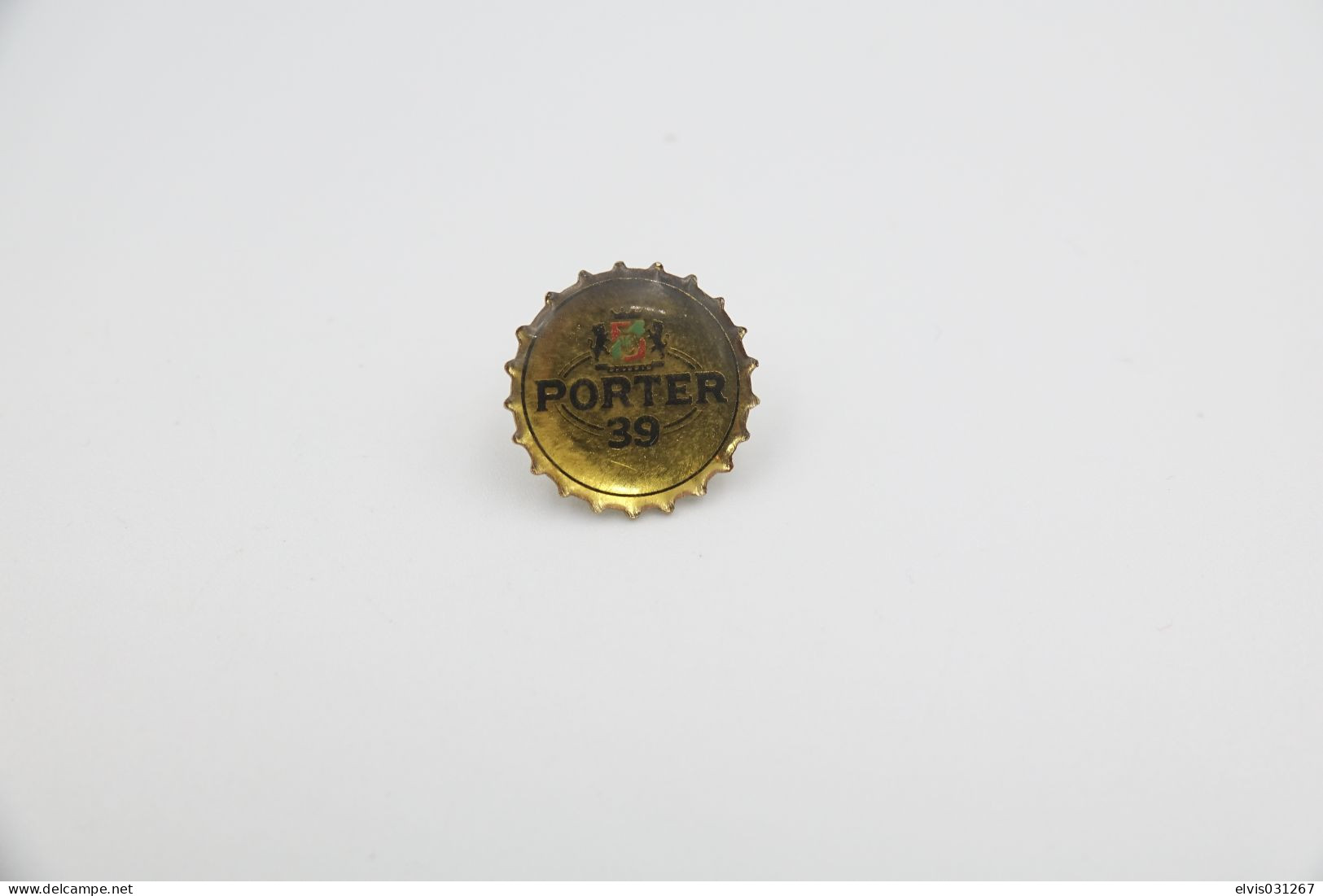 Vintage PIN : ALCOHOL Porter 39 - Ultra RaRe - 19**'s - - Sin Clasificación