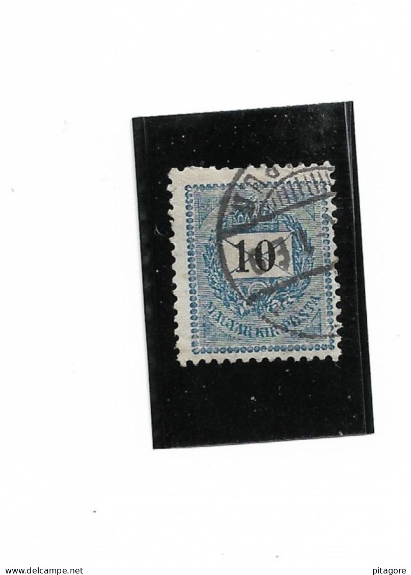 Timbre De Hongrie,  N: 28 (A)  Dentelé 12 ,année 1888 - Gebraucht