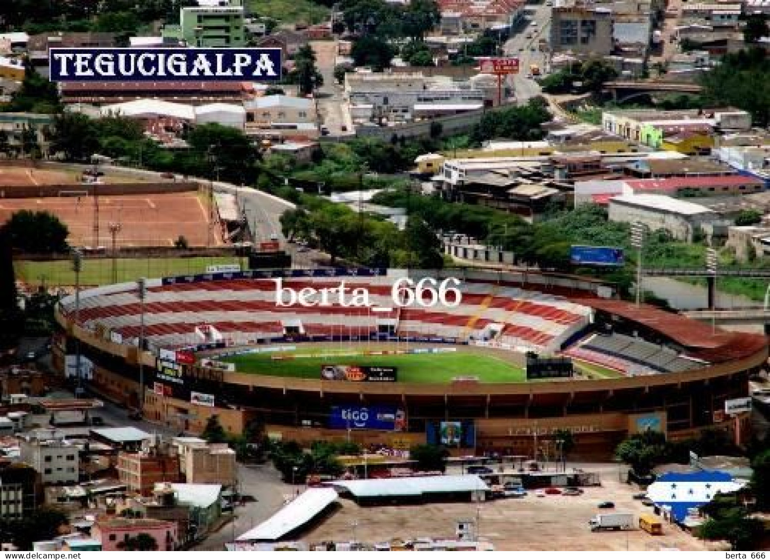 Honduras Tegucigalpa Football Stadium New Postcard - Honduras