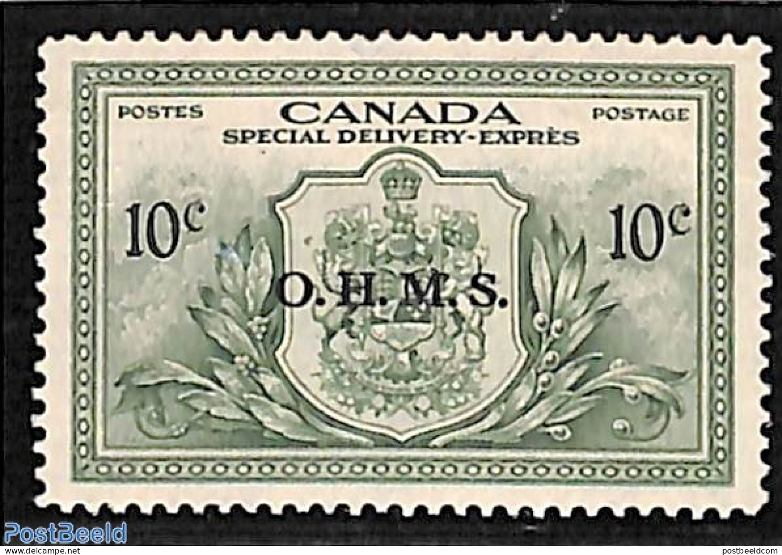 Canada 1950 OHMS Overprint 1v, Unused (hinged) - Neufs