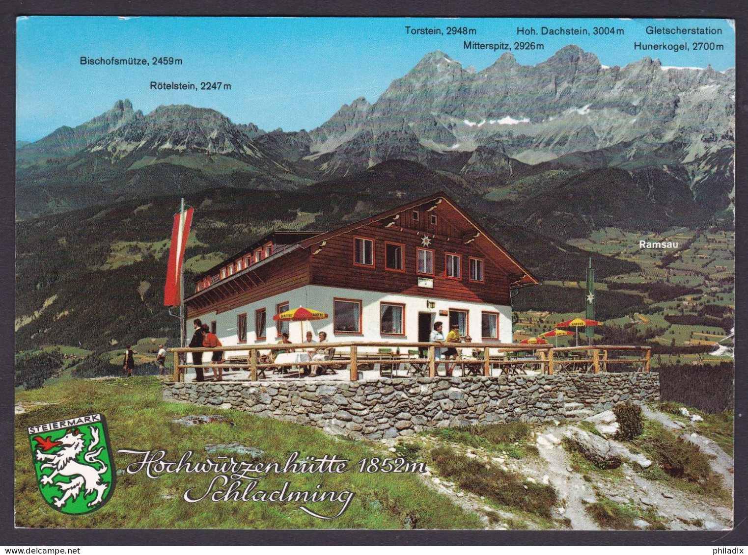 Österreich Steiermark Schladming Hochwürzenhütte In Den Schladminger Tauern (N-887) - Schladming