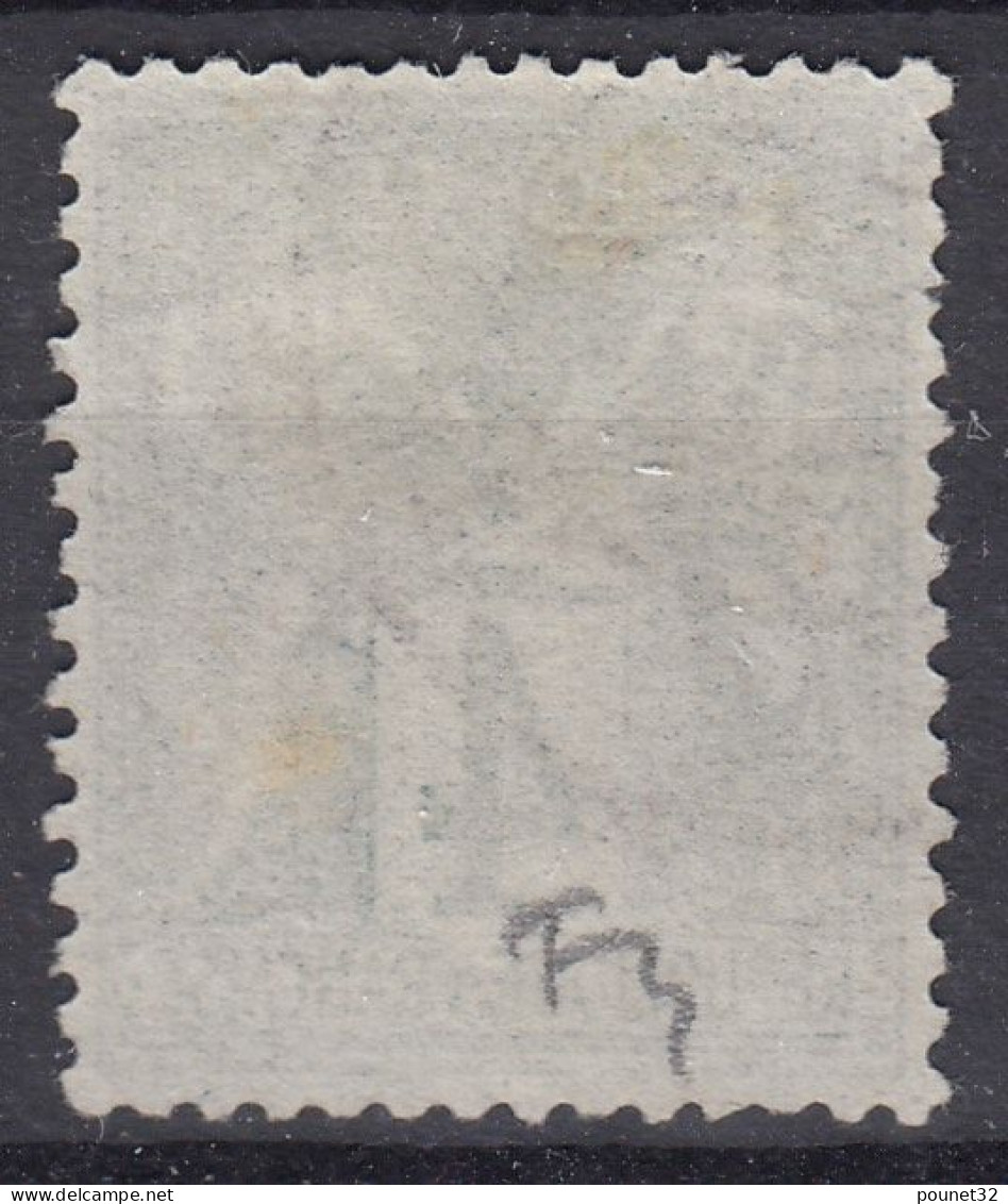 TIMBRE FRANCE SAGE 4c VERT N° 63 OBLITERATION CHOISIE - TB CENTRAGE - COTE 150 € - 1876-1878 Sage (Type I)