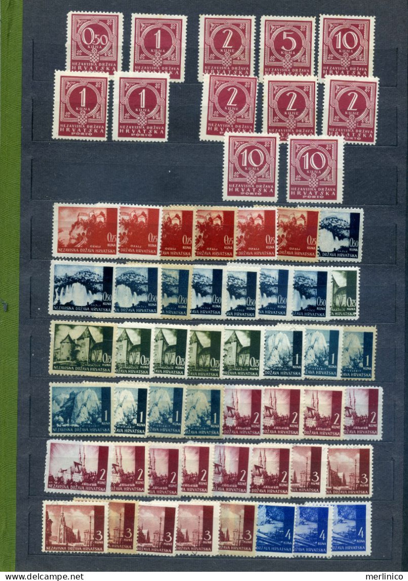NDH, Croatia, collection, 17 pages