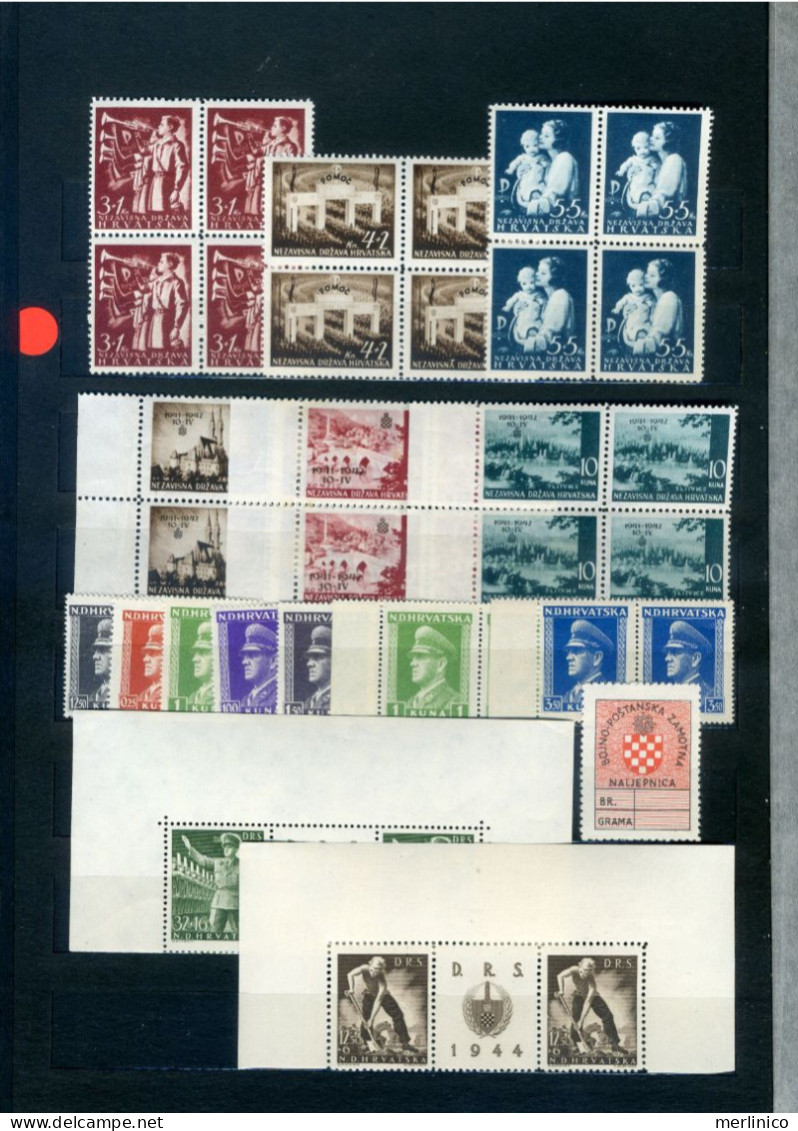 NDH, Croatia, collection, 17 pages