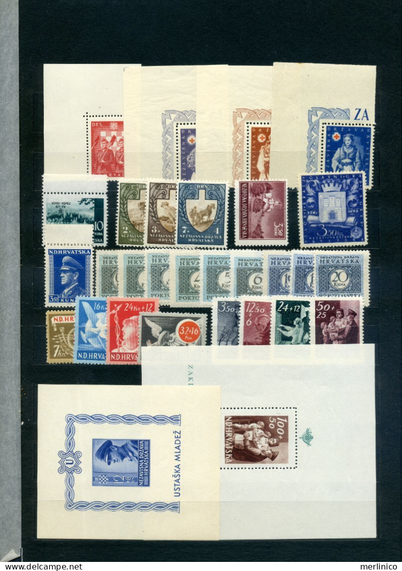 NDH, Croatia, collection, 17 pages