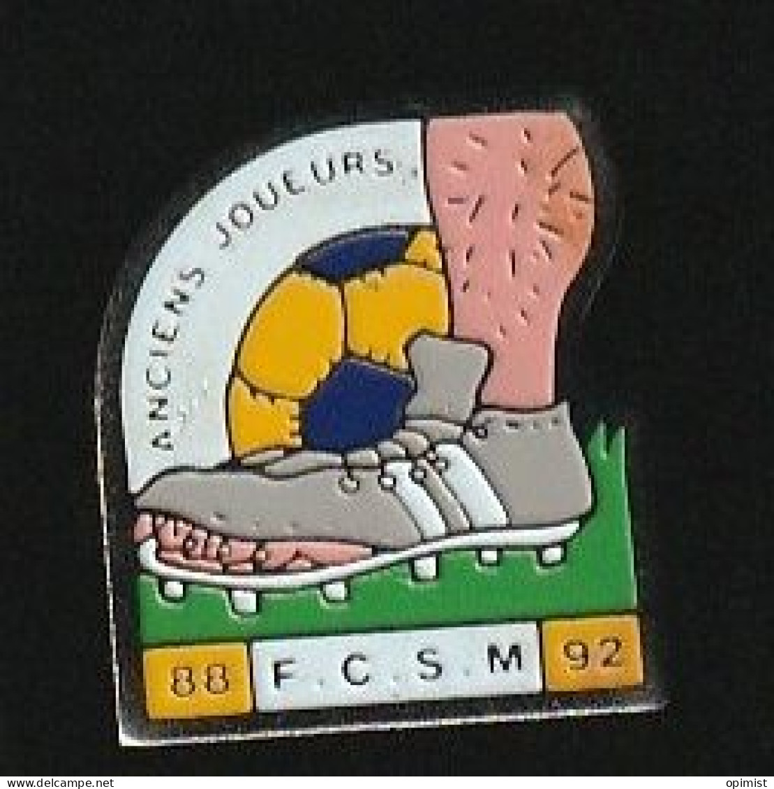 77591-Pin's-Footbalm Club.FCSM.Saulxures-sur-moselotte-thiéfosse - Calcio