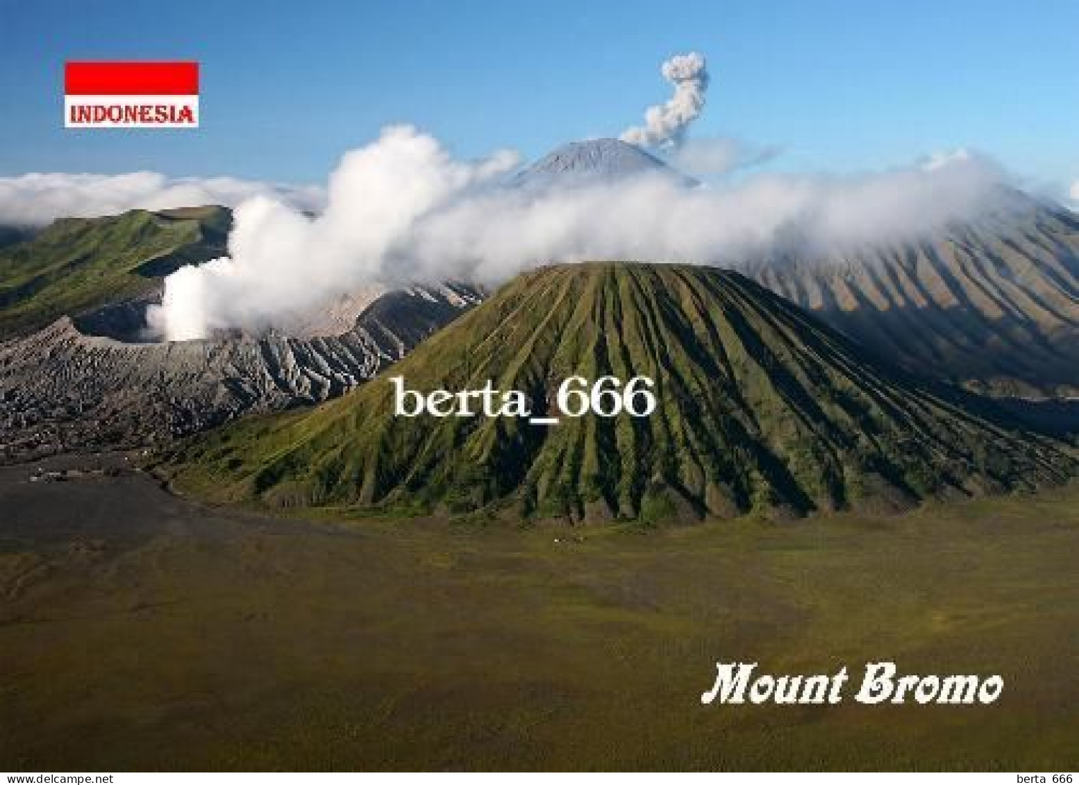 Indonesia Java Mount Bromo Volcano New Postcard - Indonesia