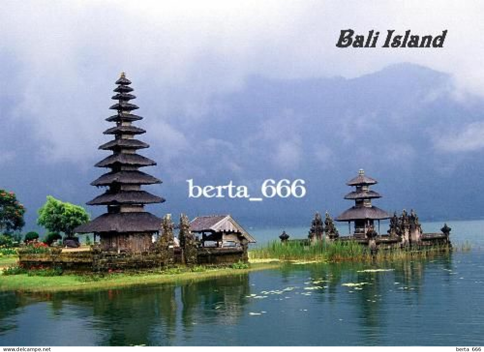 Indonesia Bali Hindu Temple New Postcard - Indonesien