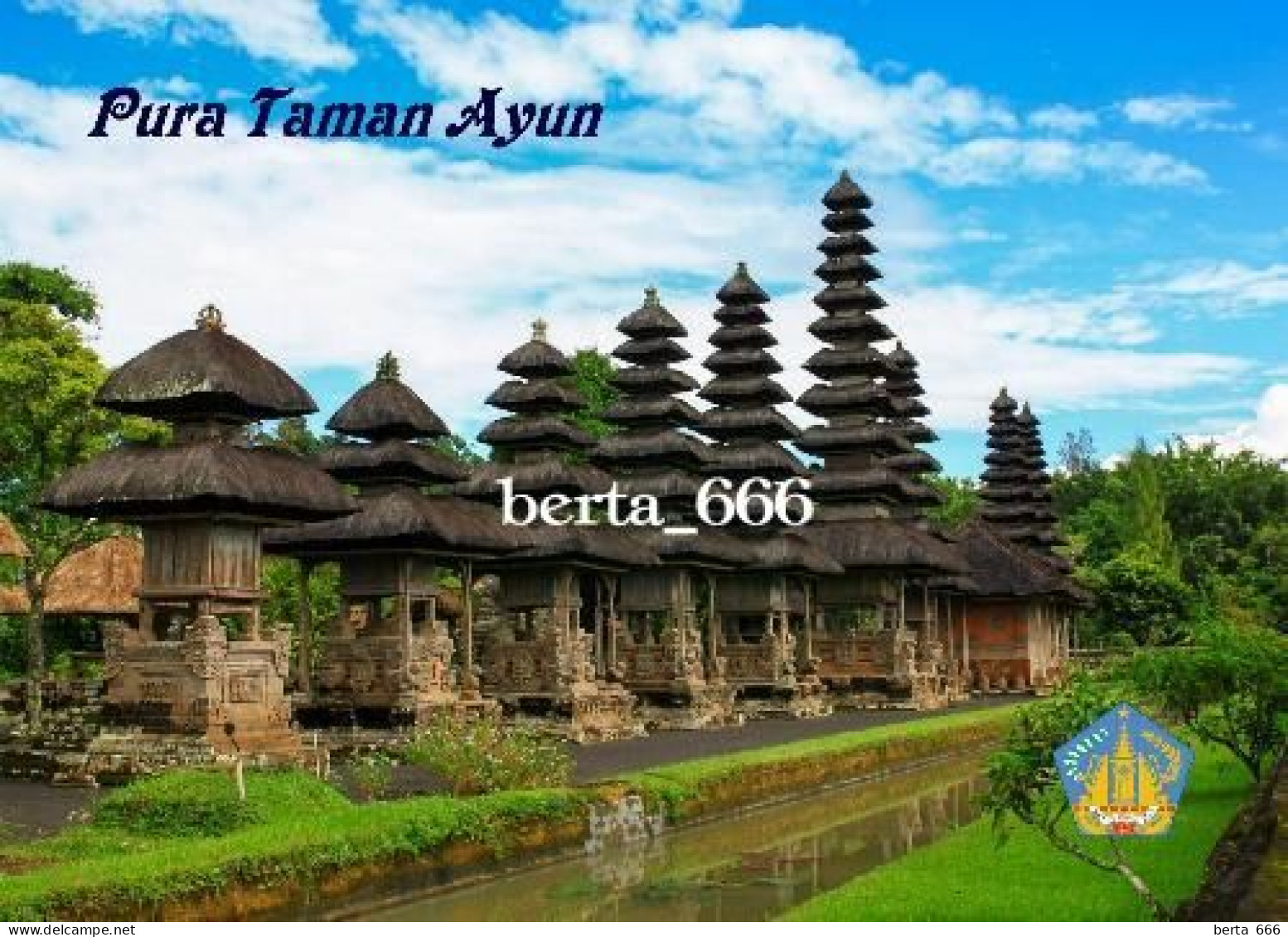Indonesia Bali Pura Taman Ayun Temple New Postcard - Indonesië