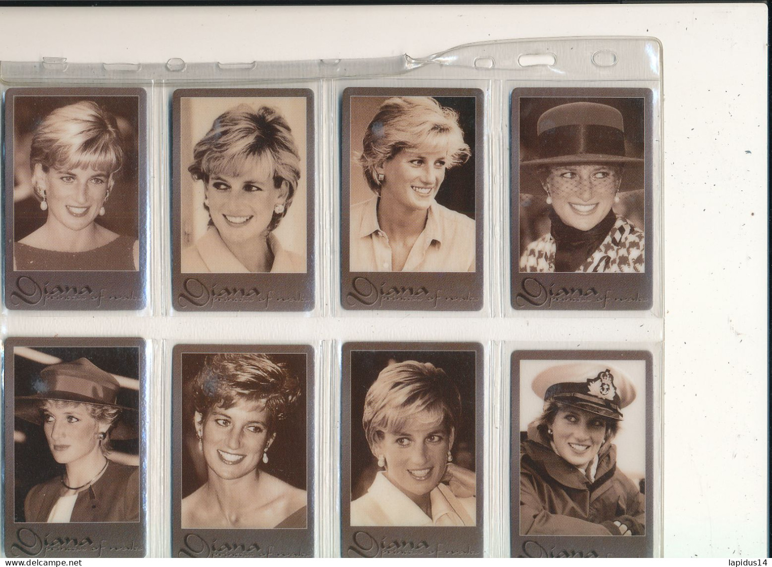 TE 47 / TELECARTE  LOT DE 8 - LADY DIANA - Cultura