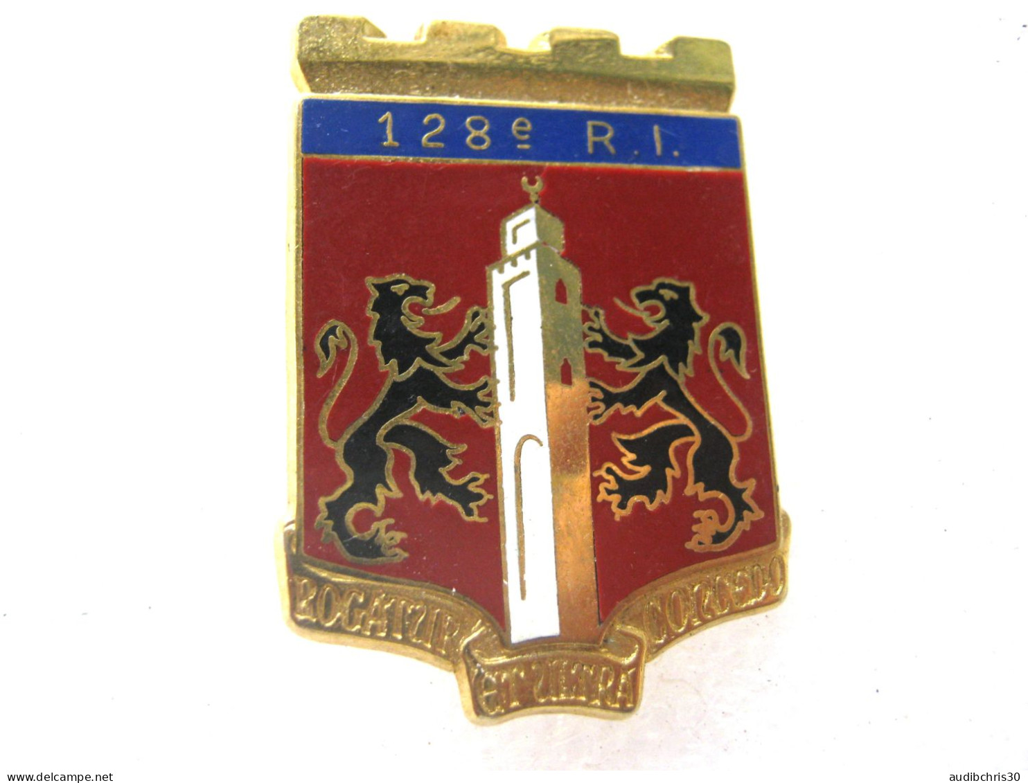 REGIMENT INFANTERIE LE 128° RI BALLARD BRUNOY G 2532 ETAT EXCELLENT - Esercito