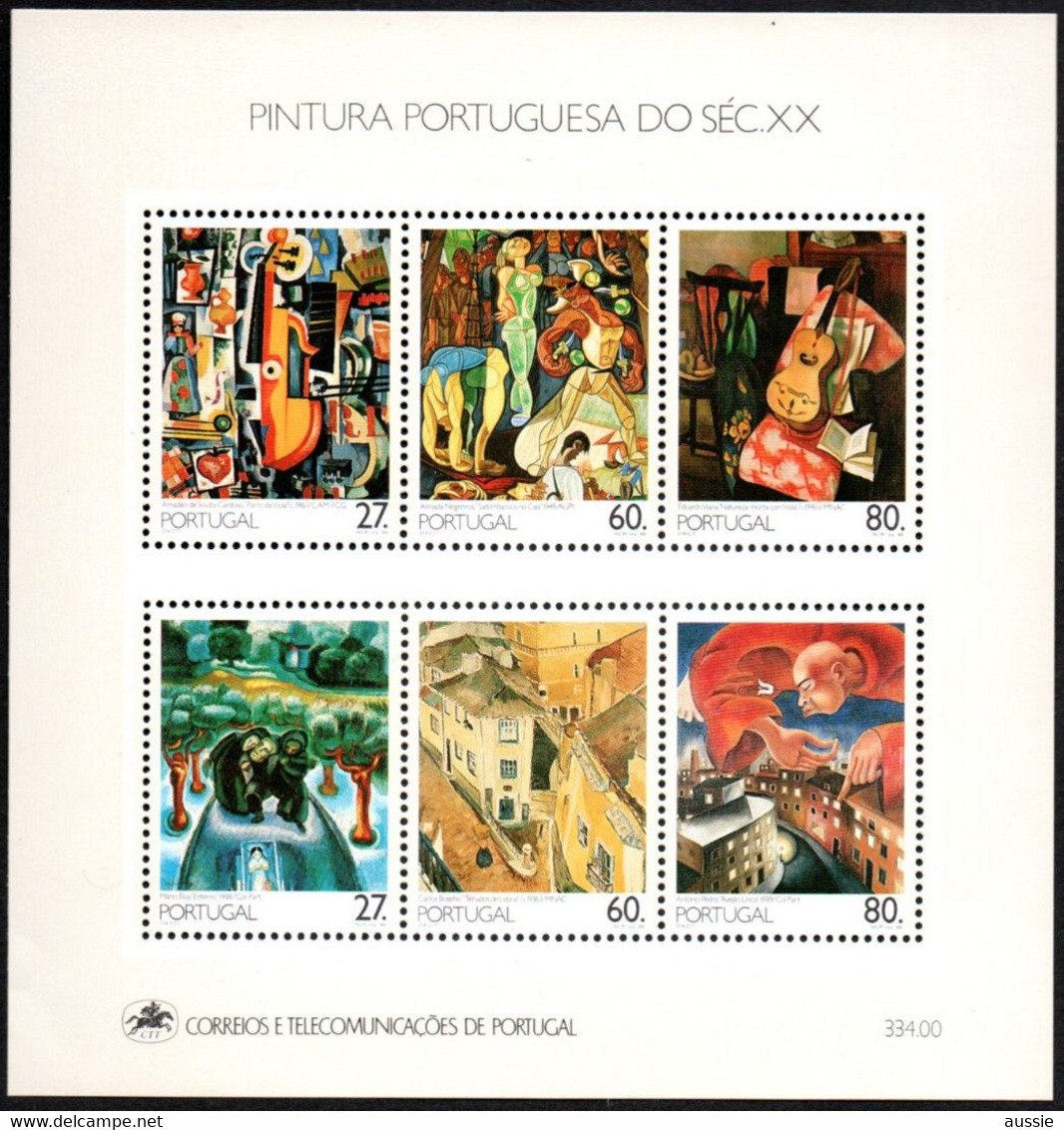 Portugal 1988 Yvertn° Bloc 63 *** MNH Cote 13 € - Blocs-feuillets