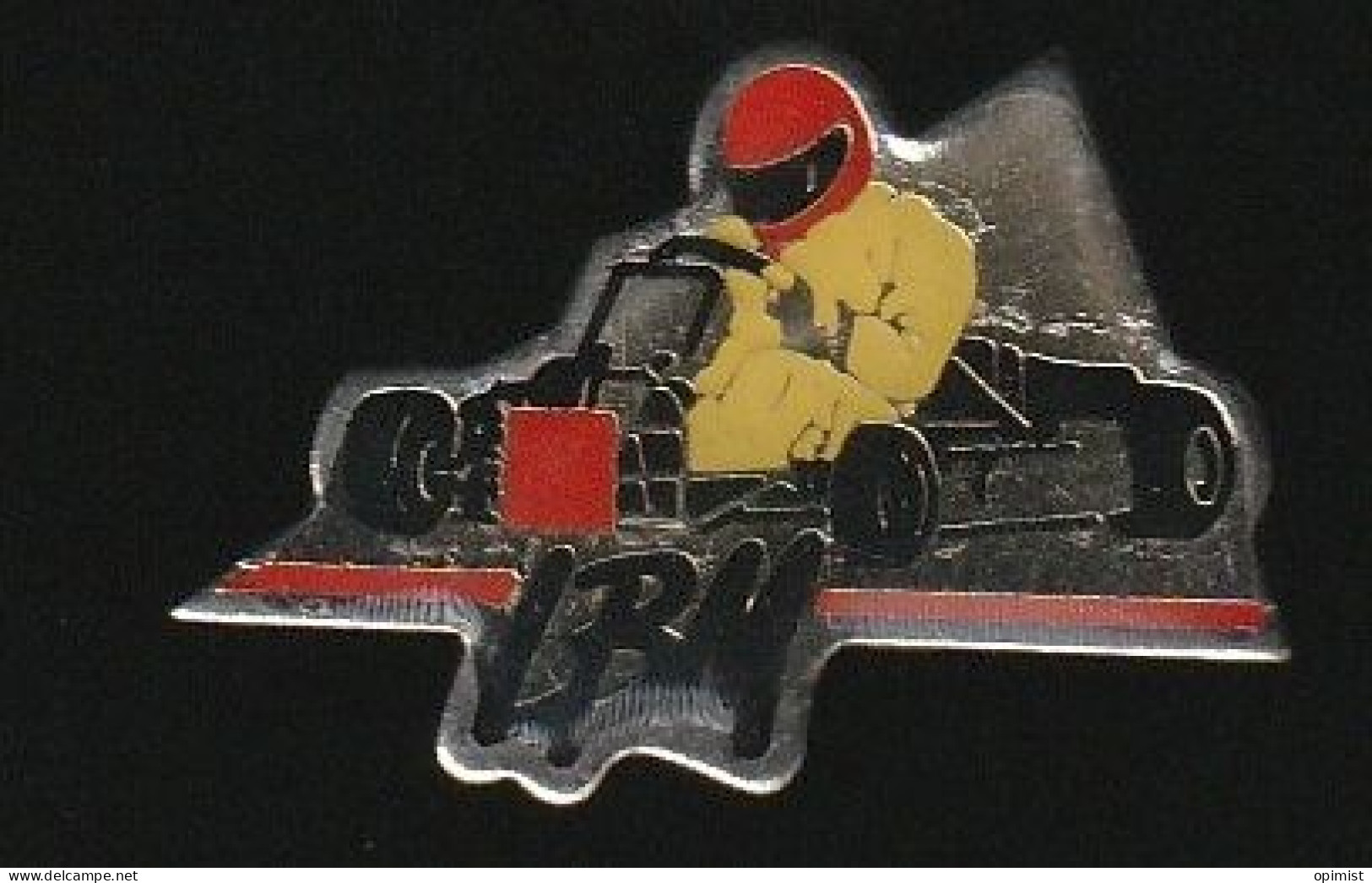 77597-Pin's-LBM. Karting à Bucy-le-Long - Rally