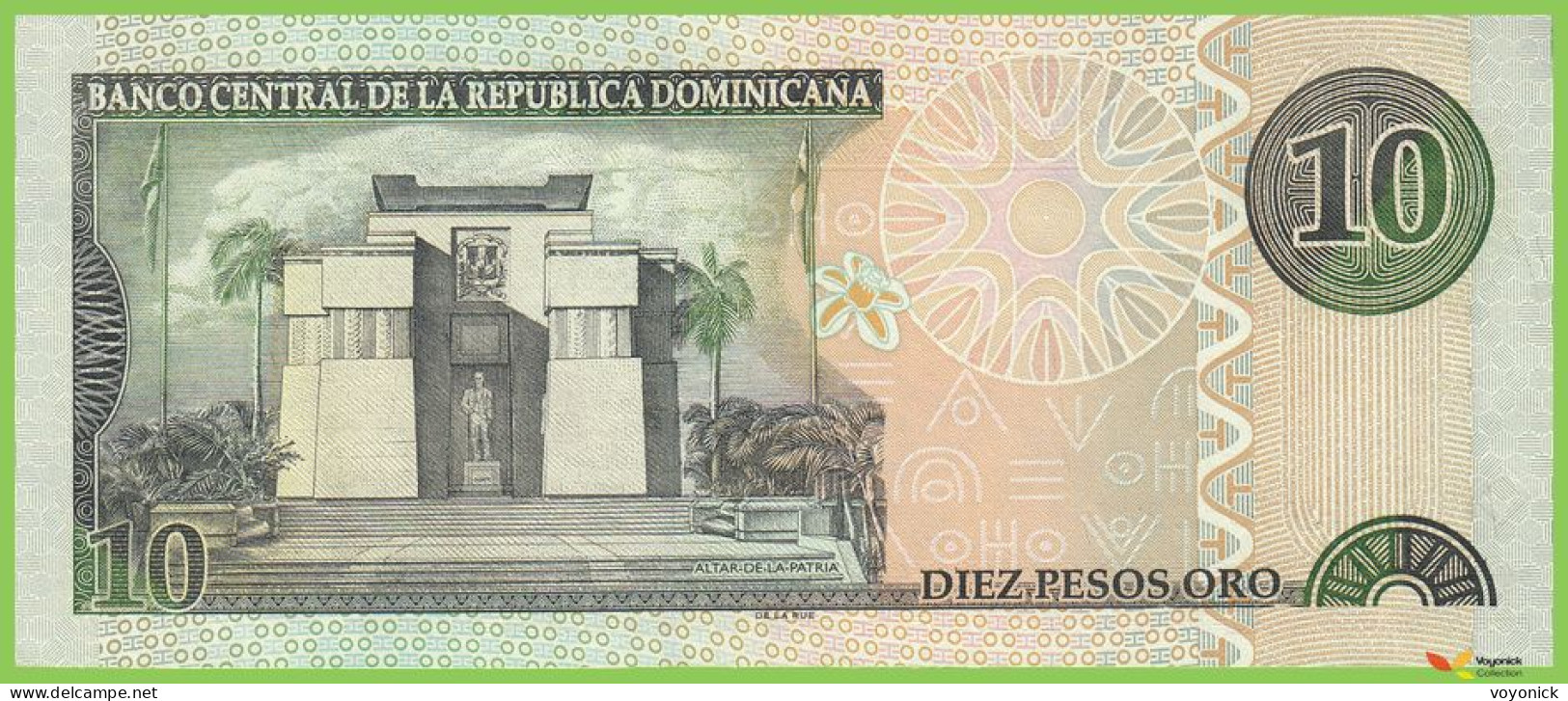 Voyo DOMINICANA 10 Pesos Oro 2003 P168c B692b HN UNC - Dominicaanse Republiek