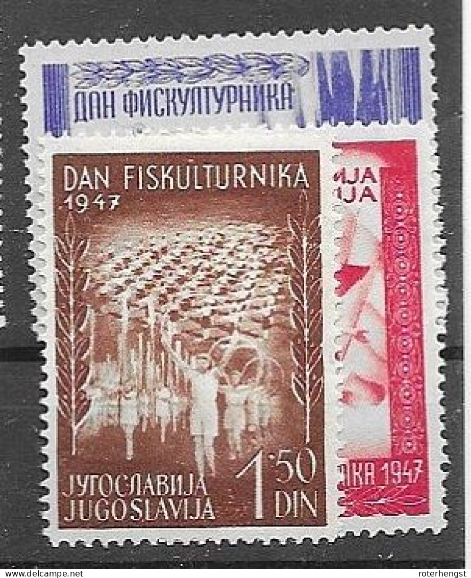 Yugoslavia Mnh ** 7,50 Euros 1947 - Ungebraucht