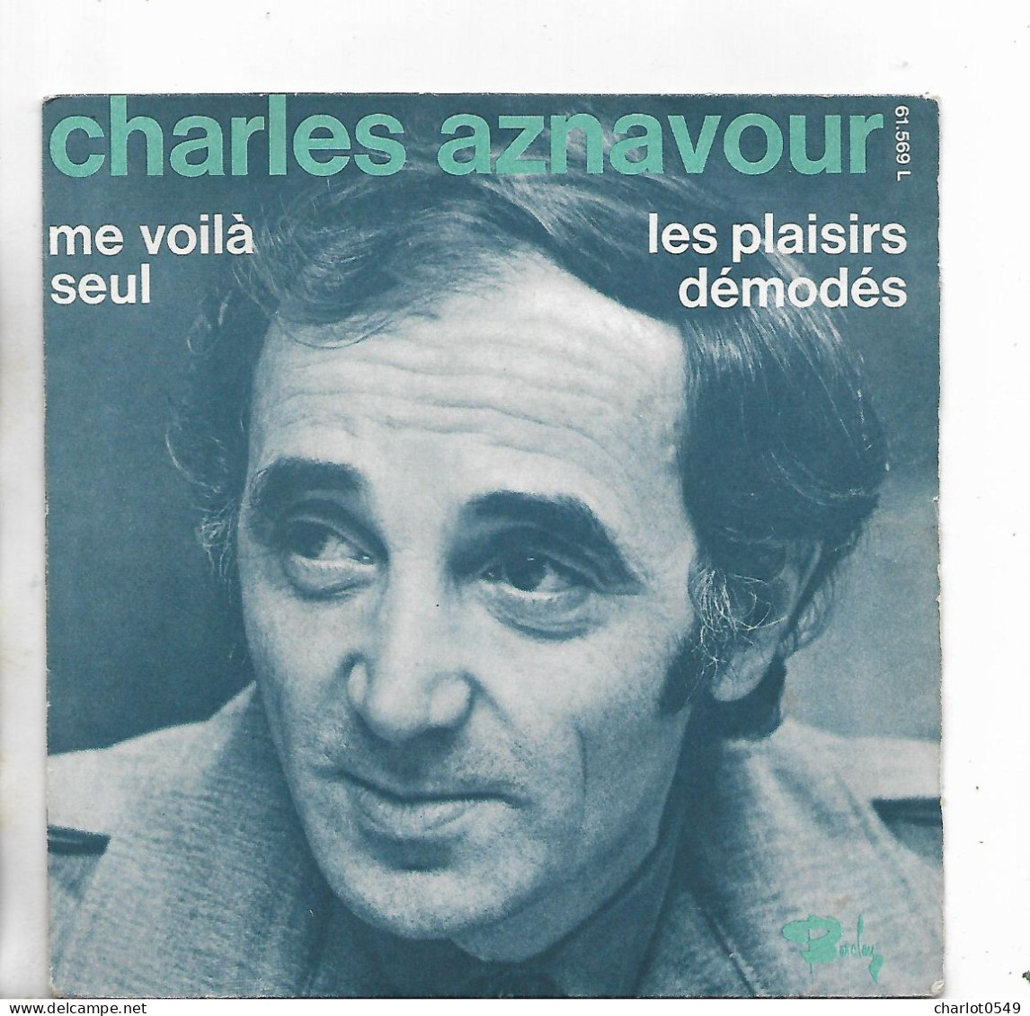 2 Titres Charles Aznavour - Andere & Zonder Classificatie