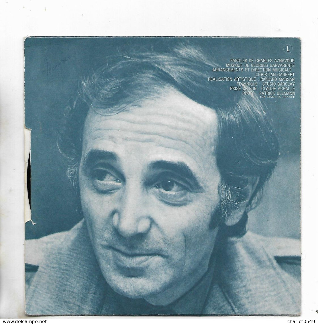 2 Titres Charles Aznavour - Andere & Zonder Classificatie