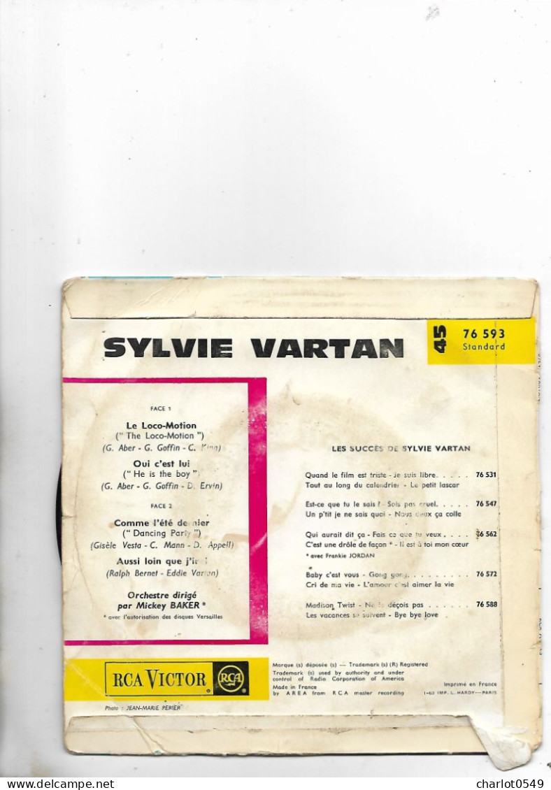 4 Titres Sylvie Vartan - Andere & Zonder Classificatie