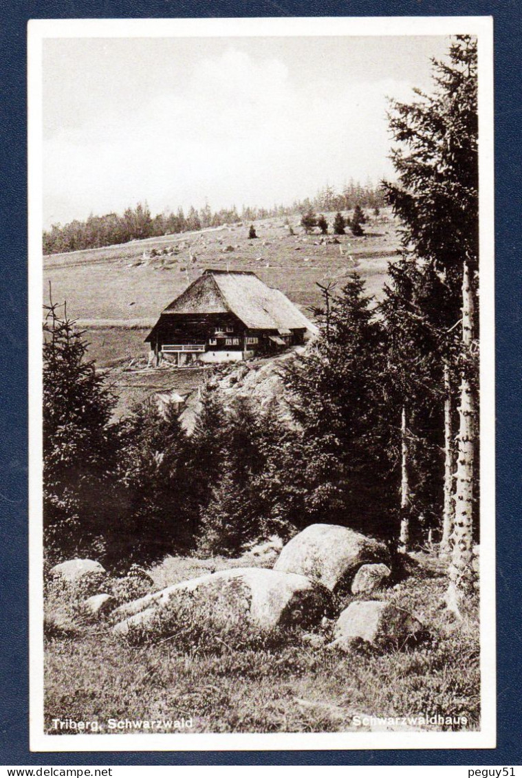 Triberg, Schwarzwald. Schwarzwaldhaus. 1936 - Triberg