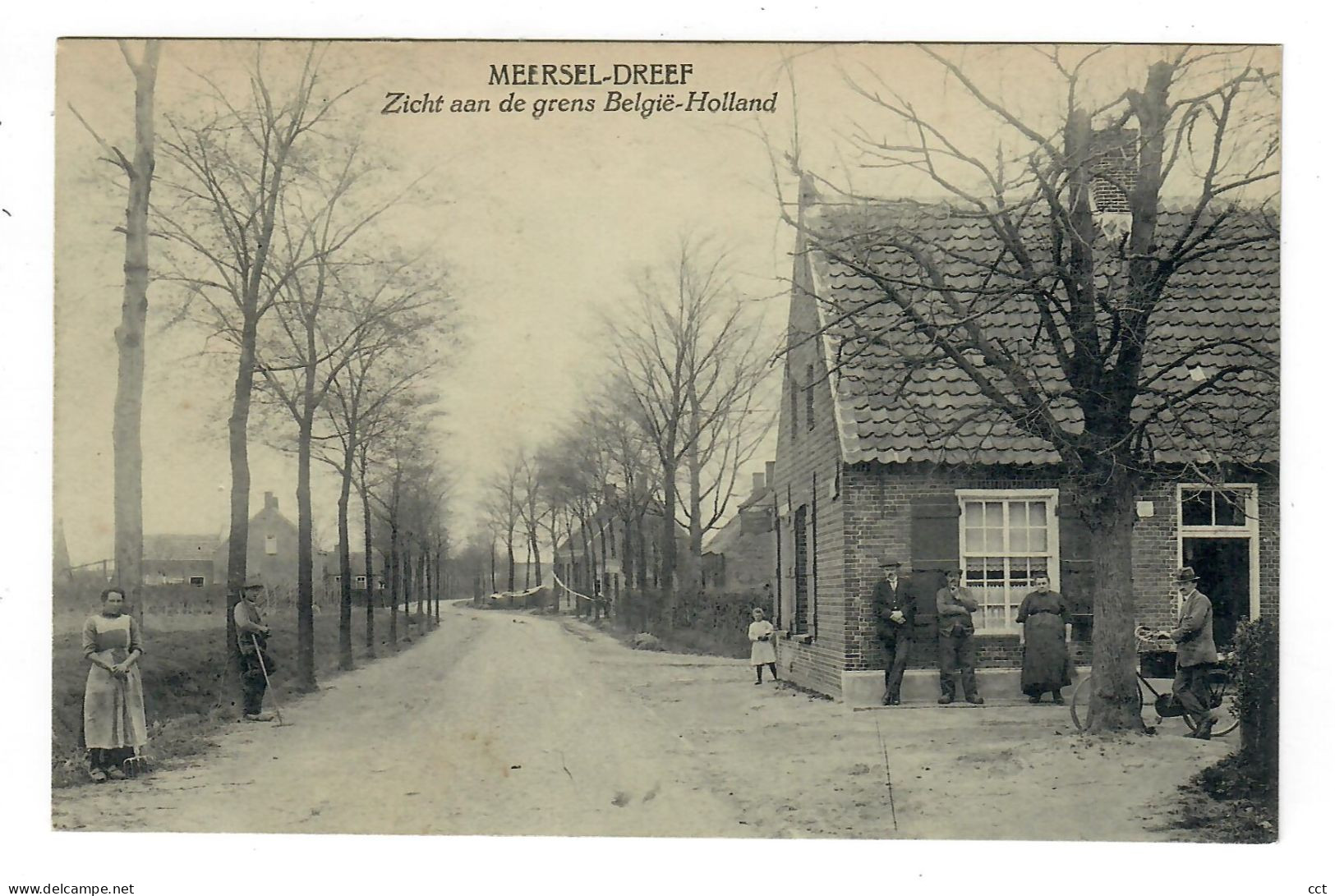 Meersel-Dreef  Hoogstraten   Zicht Aan De Grens België-Holland - Hoogstraten