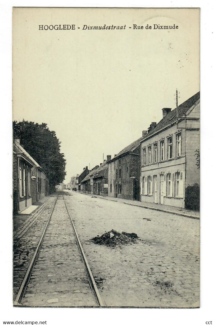 Hooglede   Dixmudestraat  Rue De Dixmude - Hooglede