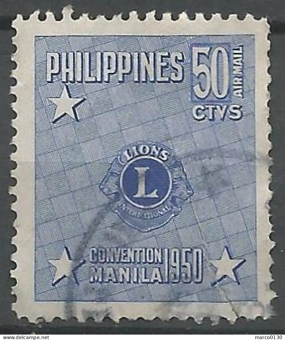 PHILIPPINES / POSTE AERIENNE N° 44 + N° 45 OBLITERE - Philippines