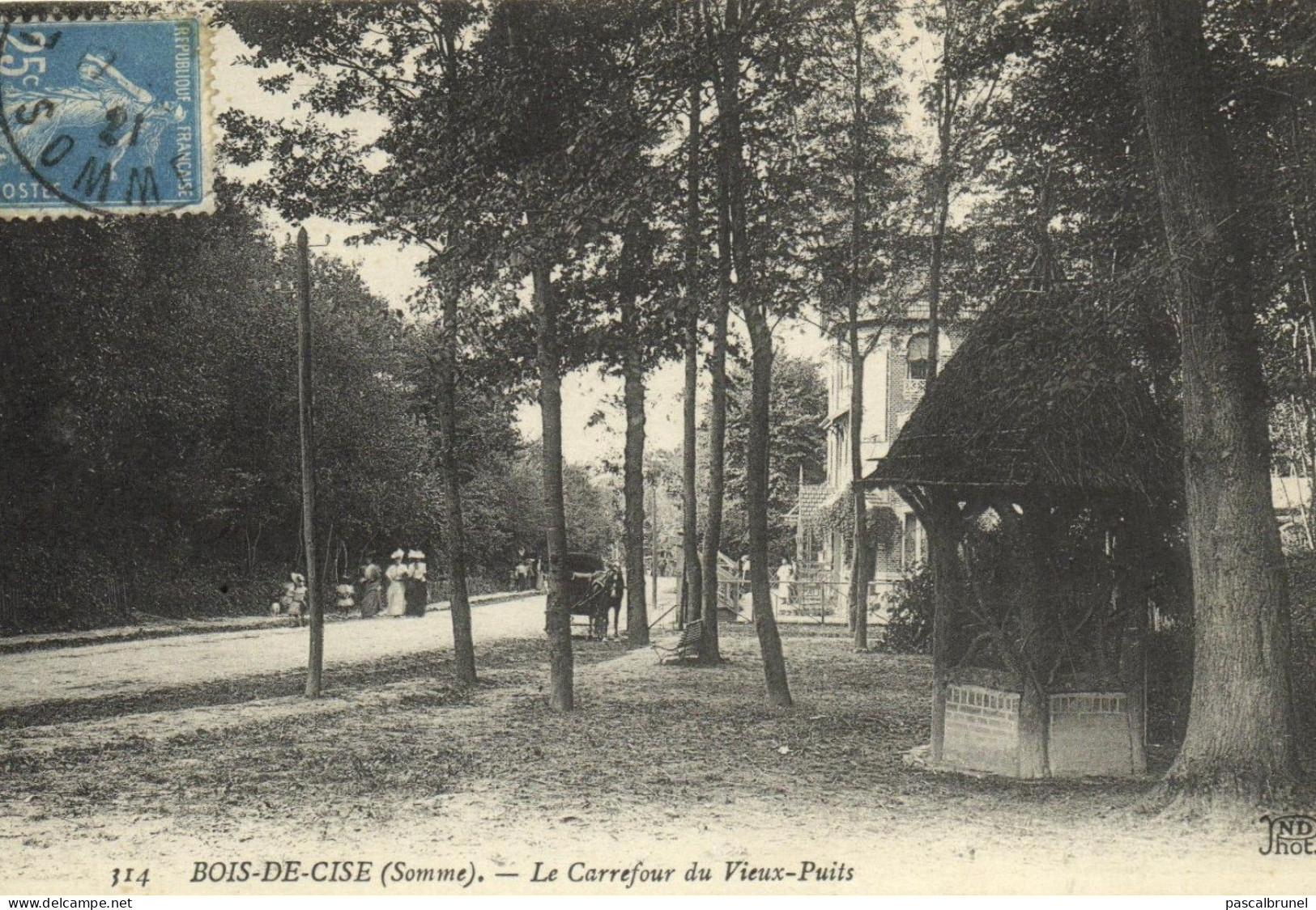 BOIS DE CISE - LE CARREFOUR DU VIEUX PUITS - Bois-de-Cise