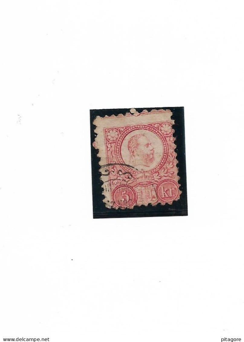 Timbre De Hongrie,  N: 9 ()  Dentelé 9 1/2,année 1871 - Used Stamps