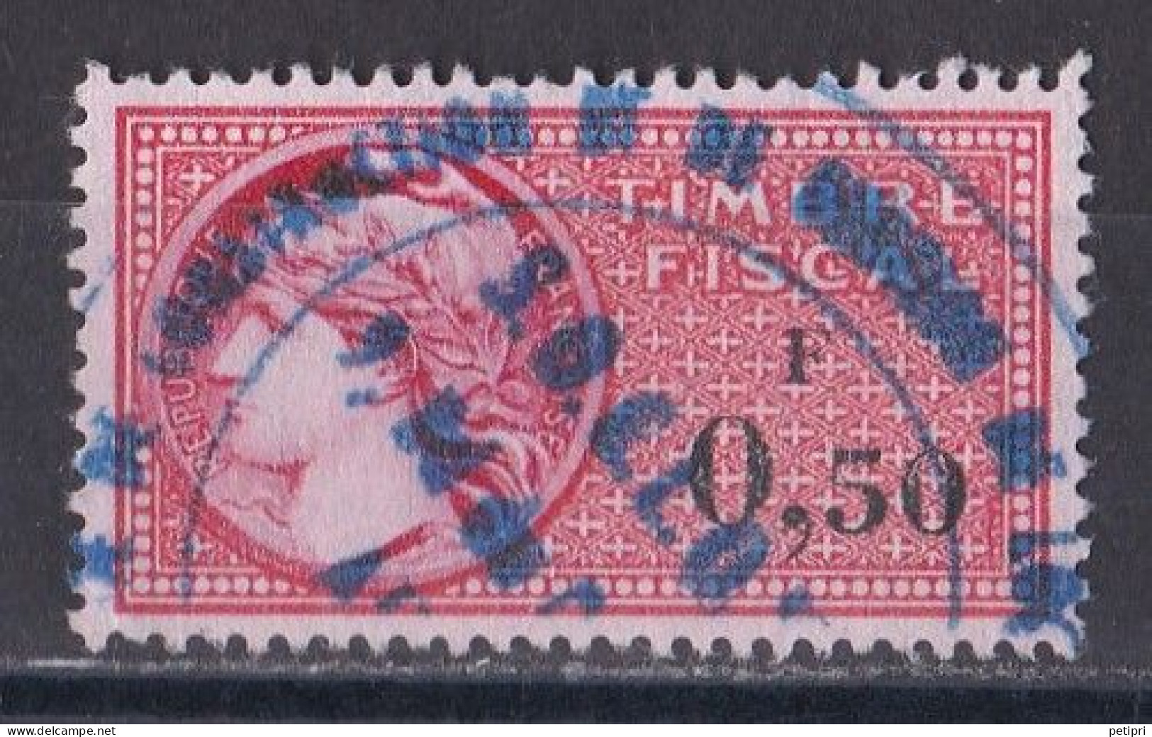 Timbre Fiscal 0.50 F Belle Oblitération - Other & Unclassified