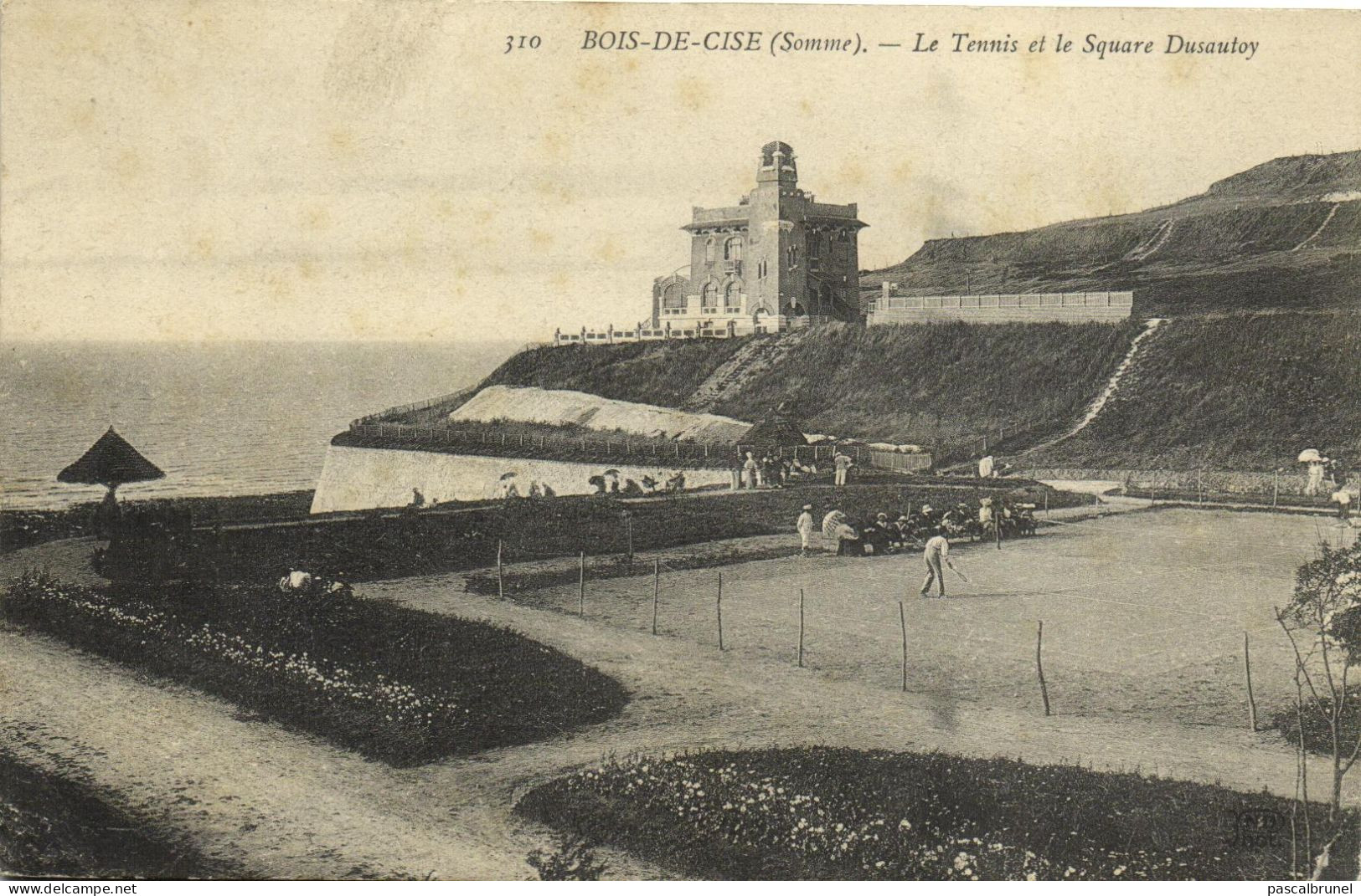 BOIS DE CISE -  LE TENNIS ET LE SQUARE DUSAUTOY - Bois-de-Cise