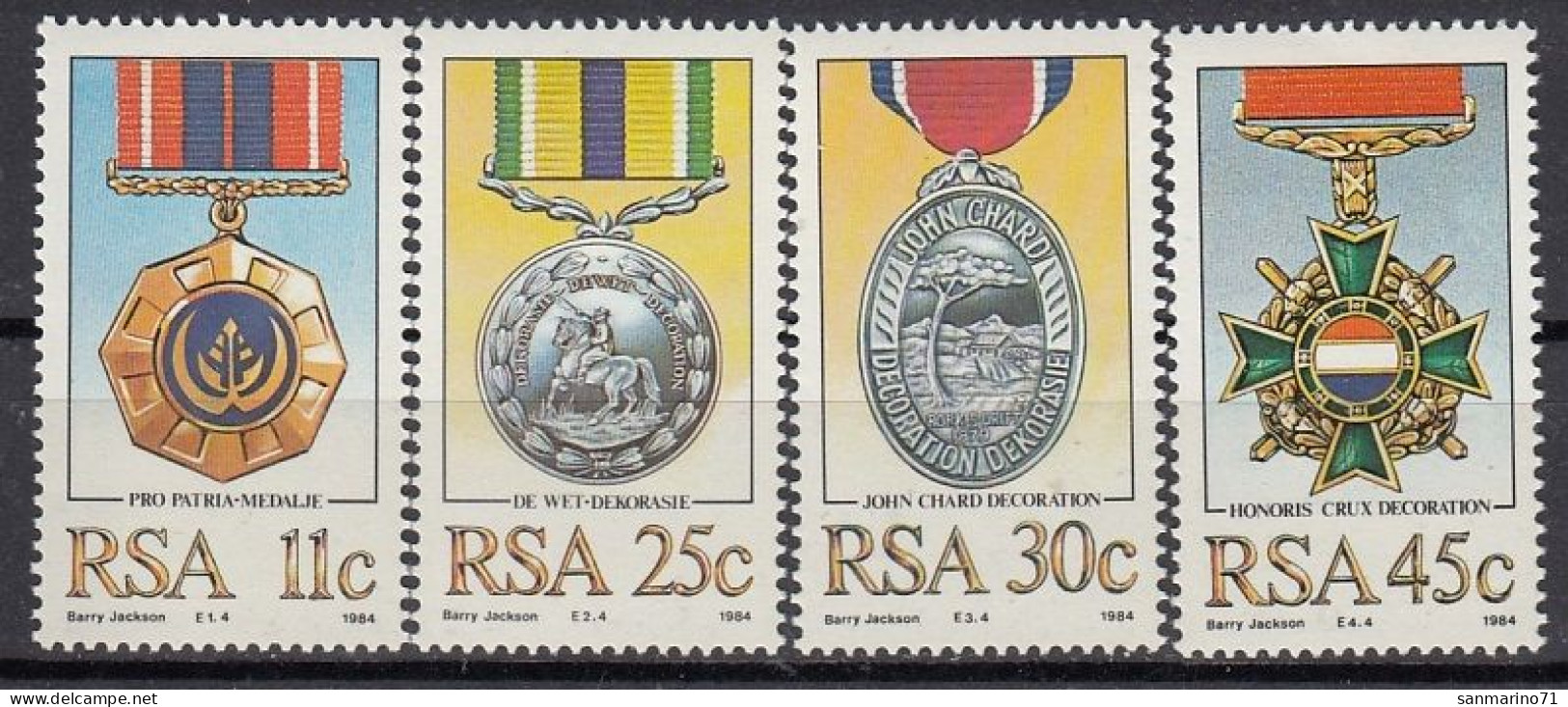 SOUTH AFRICA 661-664,unused - Non Classés