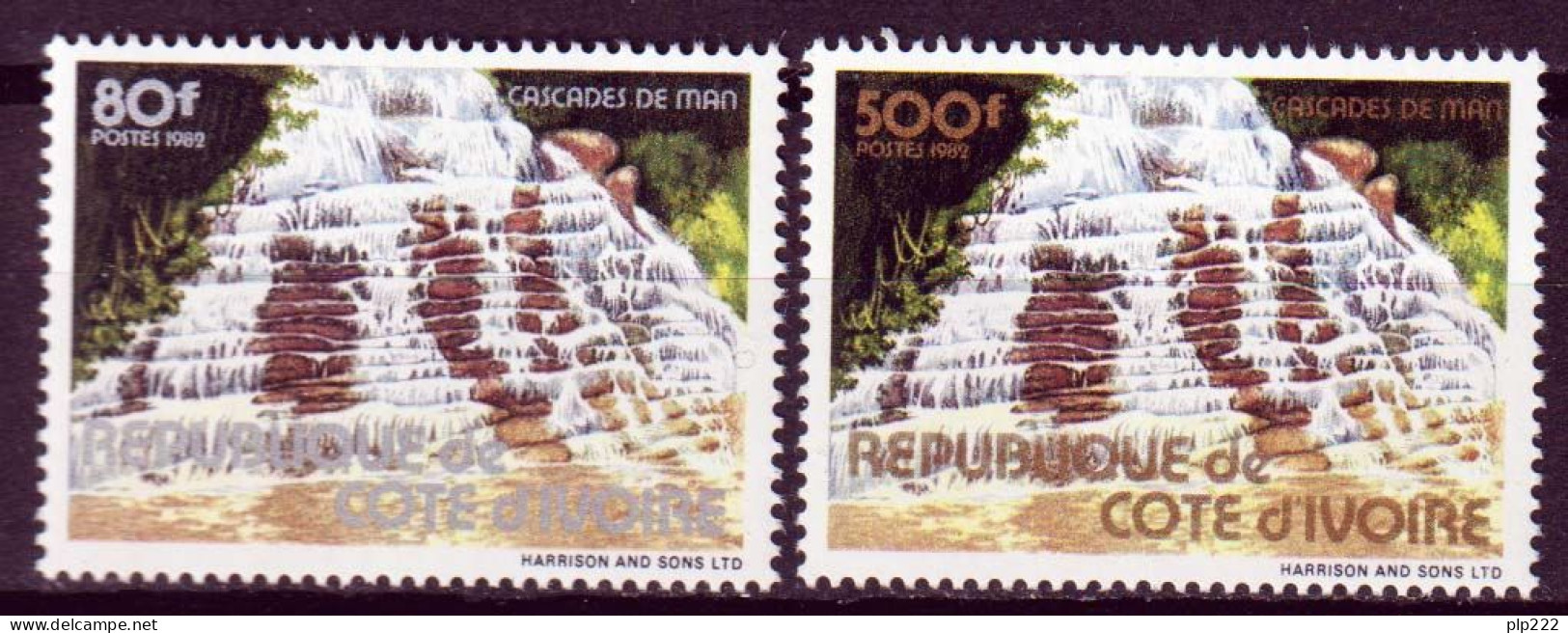 Costa D'Avorio 1982 Y.T.645A/B **/MNH VF - Côte D'Ivoire (1960-...)