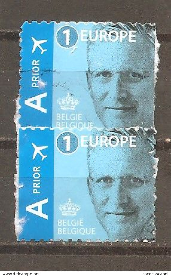 Bélgica - Belgium - Yvert  4550 X2 (usado) (o) (con Papel) - Used Stamps