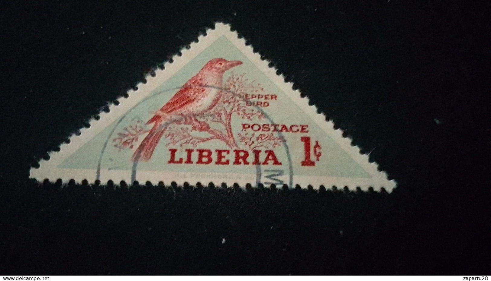 LİBERYA-1900-1910    1   C.      DAMGALI - Liberia