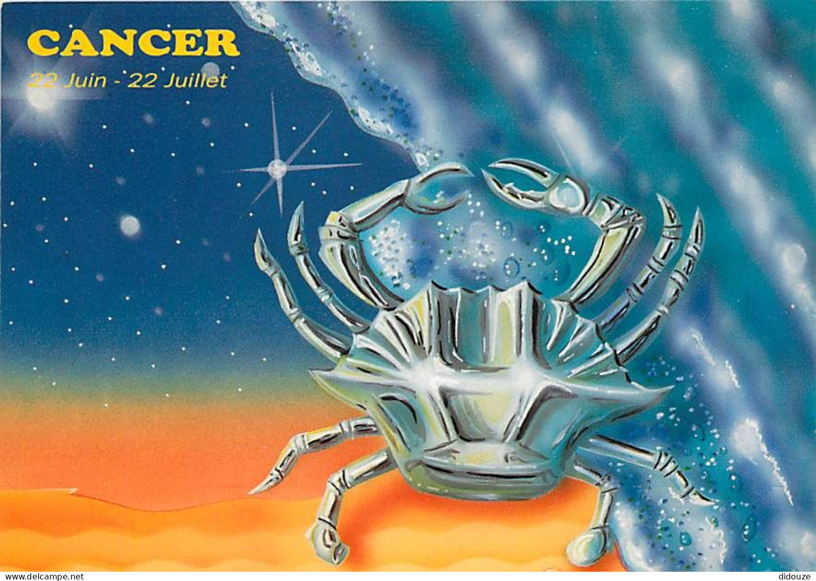 Astrologie - Cancer - Illustration C Bevillard - CPM - Carte Neuve - Voir Scans Recto-Verso - Astrologia