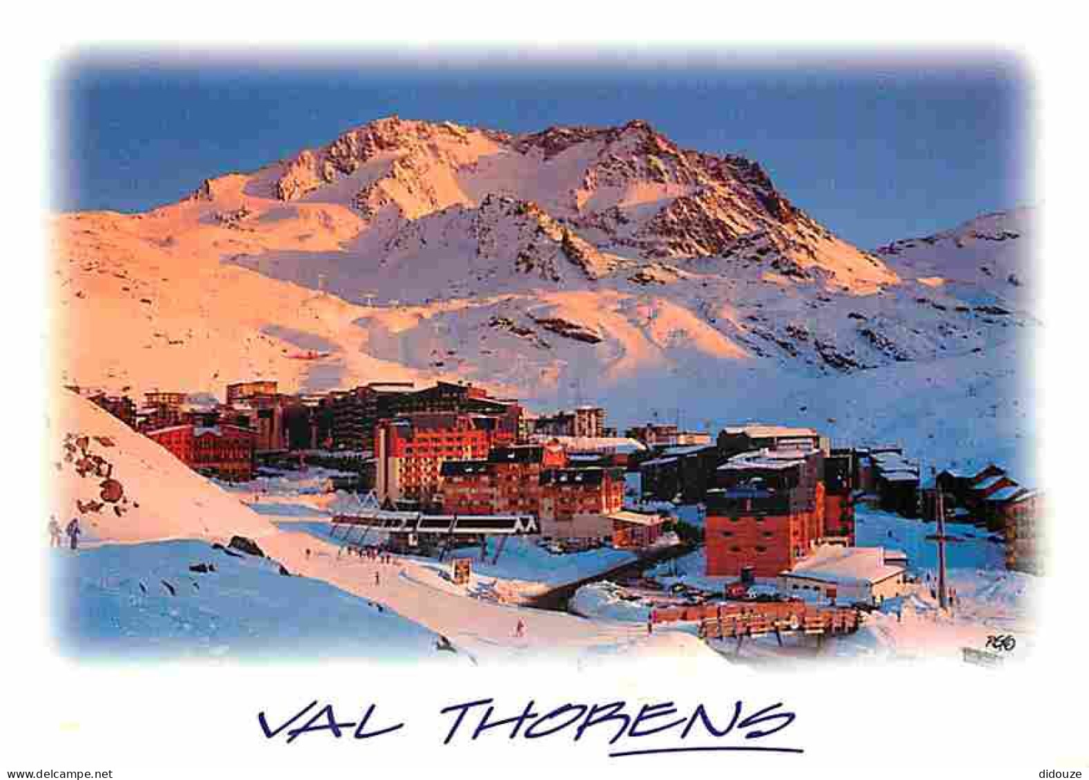73 - Val Thorens - Effet Du Soir Face à L'Aiguille De Péclet - CPM - Voir Scans Recto-Verso - Val Thorens