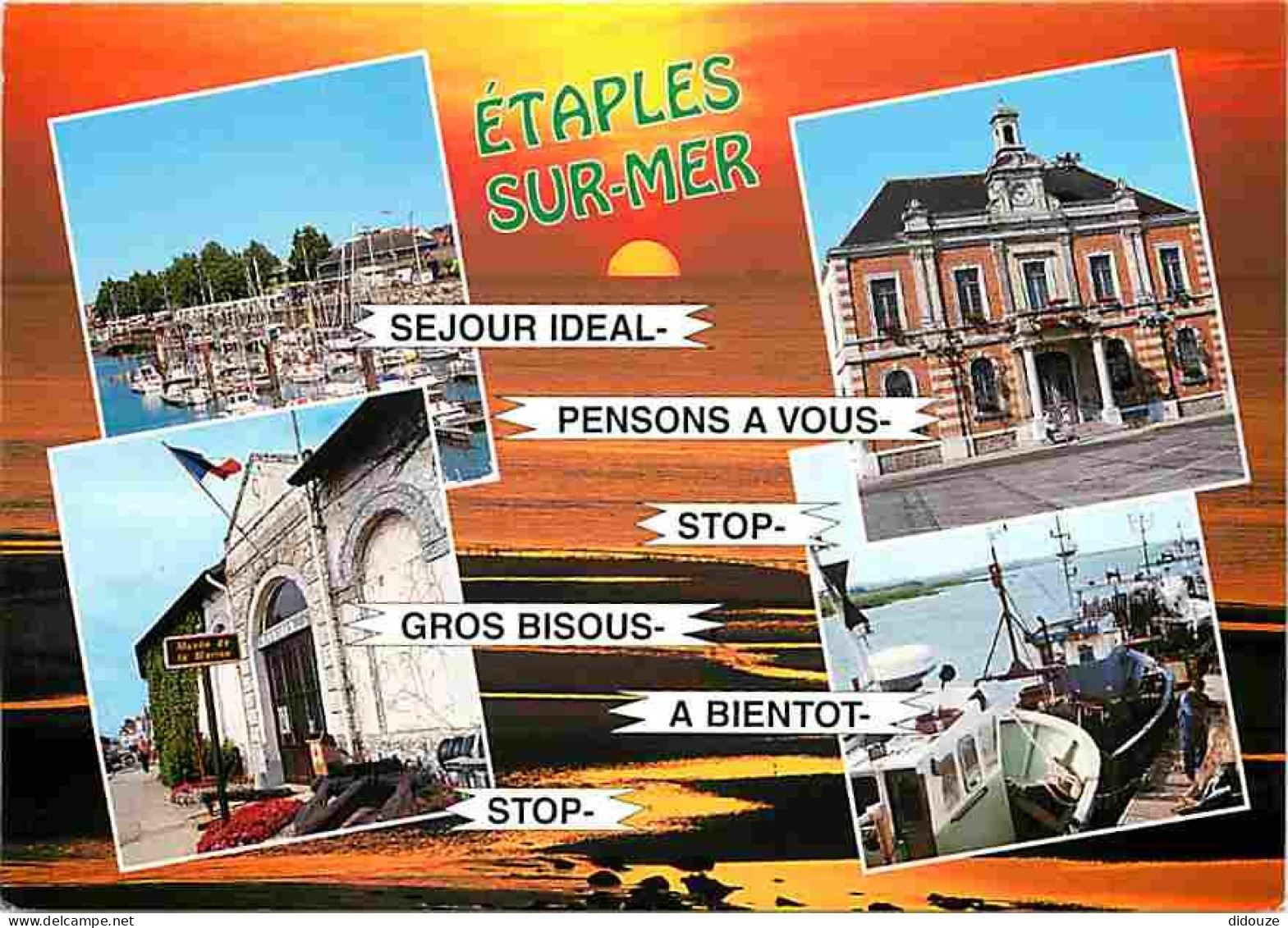 62 - Etaples Sur Mer - Multivues - Bateaux - CPM - Voir Scans Recto-Verso - Etaples
