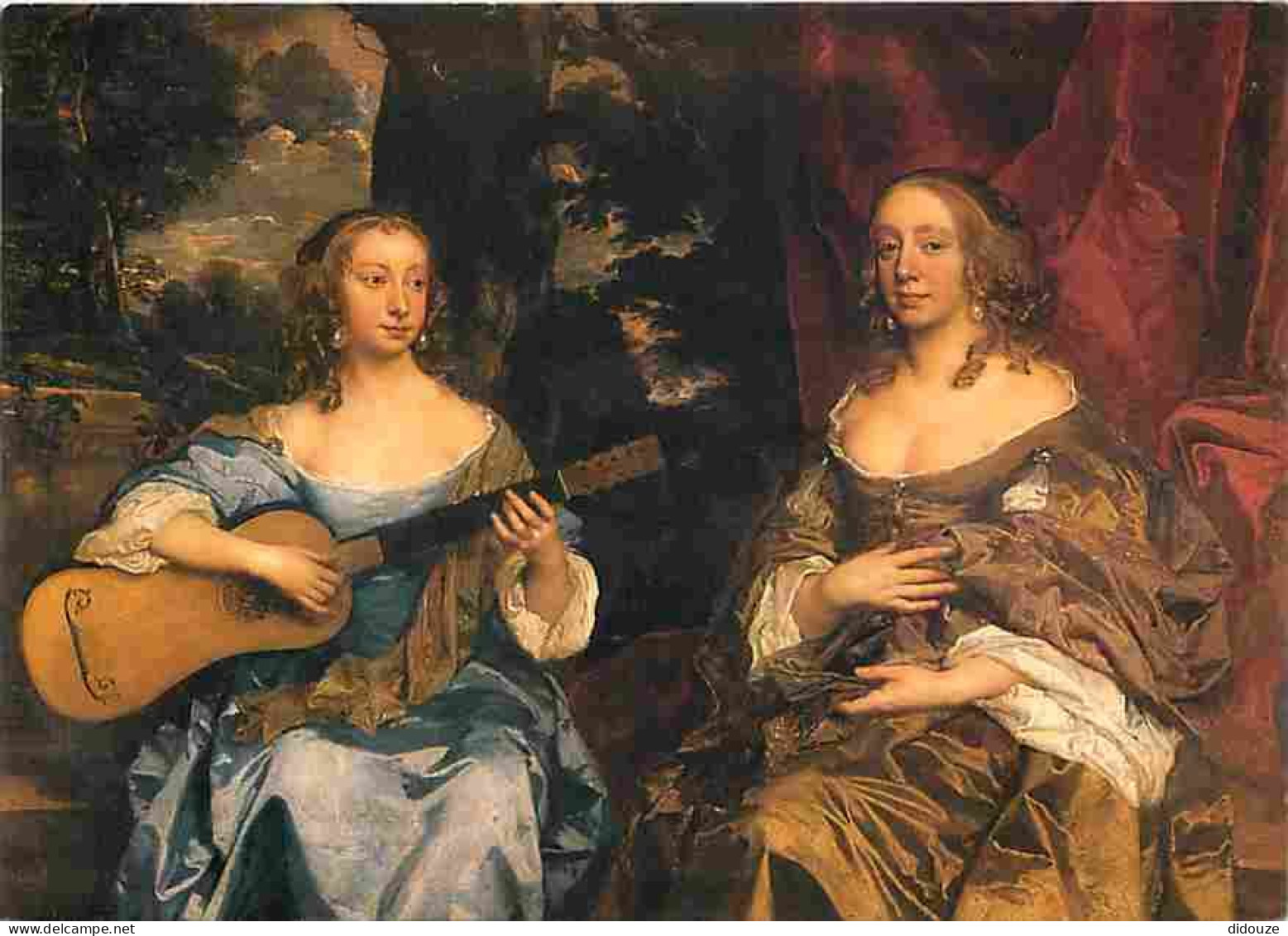 Art - Peinture - Sir Peter Lely - Two Ladies Of The Lake Family - CPM - Voir Scans Recto-Verso - Peintures & Tableaux