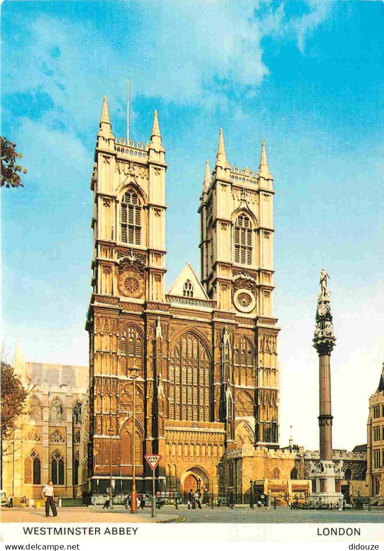 Angleterre - London - Westminster Abbey - The Twin Towers At The West End - London - England - Royaume Uni - UK - United - Westminster Abbey