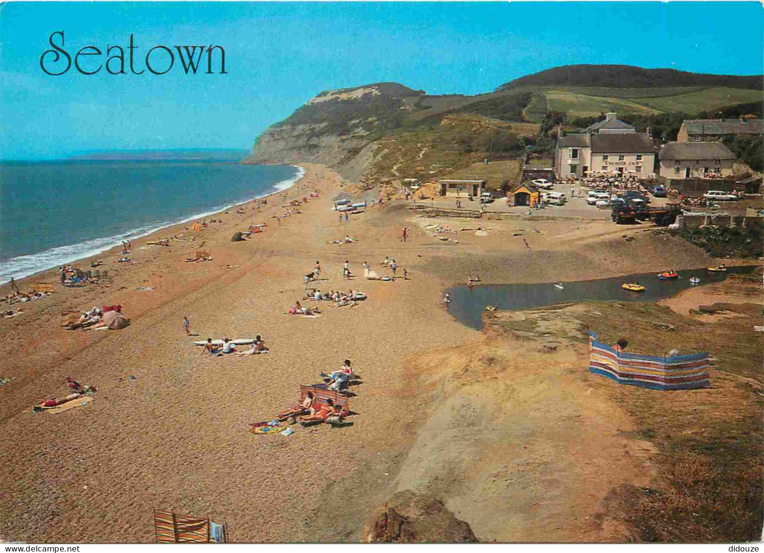 Angleterre - Seatown - The Beach And Golden Cap - Scènes De Plage - Dorset - England - Royaume Uni - UK - United Kingdom - Autres & Non Classés