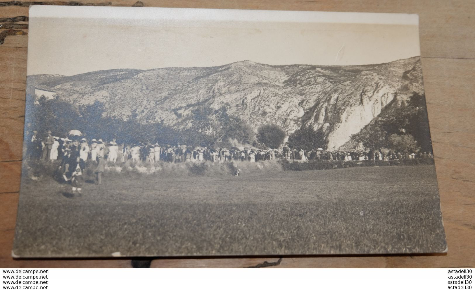 Carte Photo Alpilles? Vers Saint REMY De Provence ??  ................ 10857 - Da Identificare